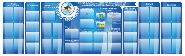 Комплект презентаційних стендів для фойє
