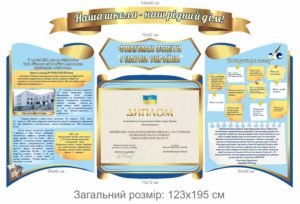 Стенд “Наша школа – це наш рідний дім!”
