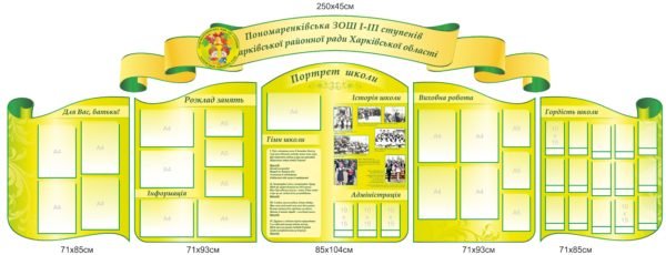 Презентаційні стенди для фойє