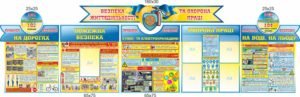 Комплект стендів “Безпека життєдіяльності та охорона праці”