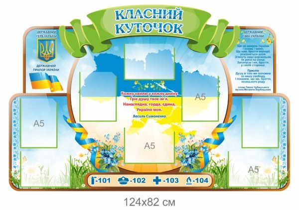 Класний куточок патріотичний