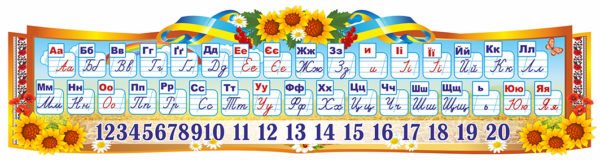 Стенд “Стрічка алфавіту”