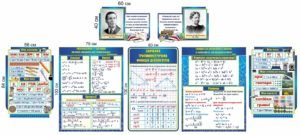 Комплект інформаційних стендів в кабінет математики