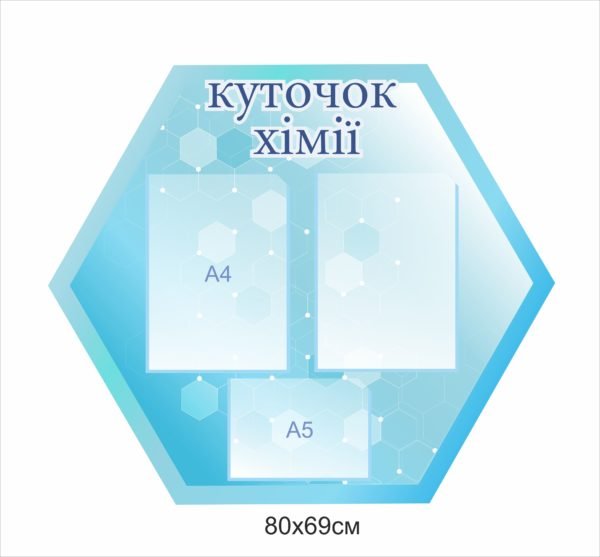 Стенд “Куточок хімії”