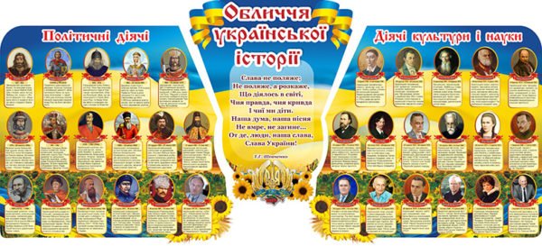 Обличчя української історії