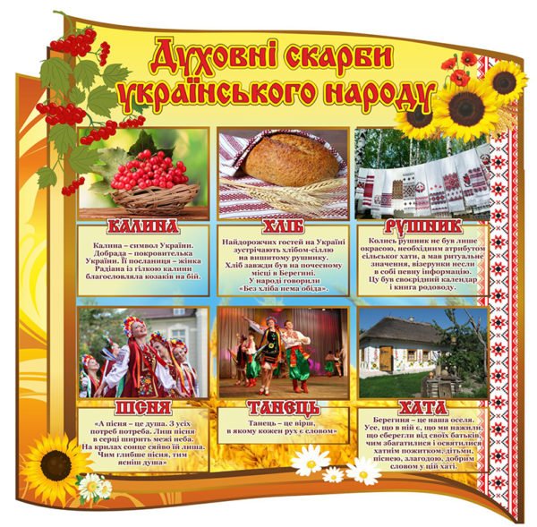 Духовні скарби українського народу