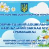 Табличка на дитячий заклад освіти
