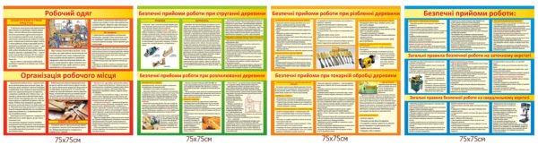 Комплект стендів для роботи