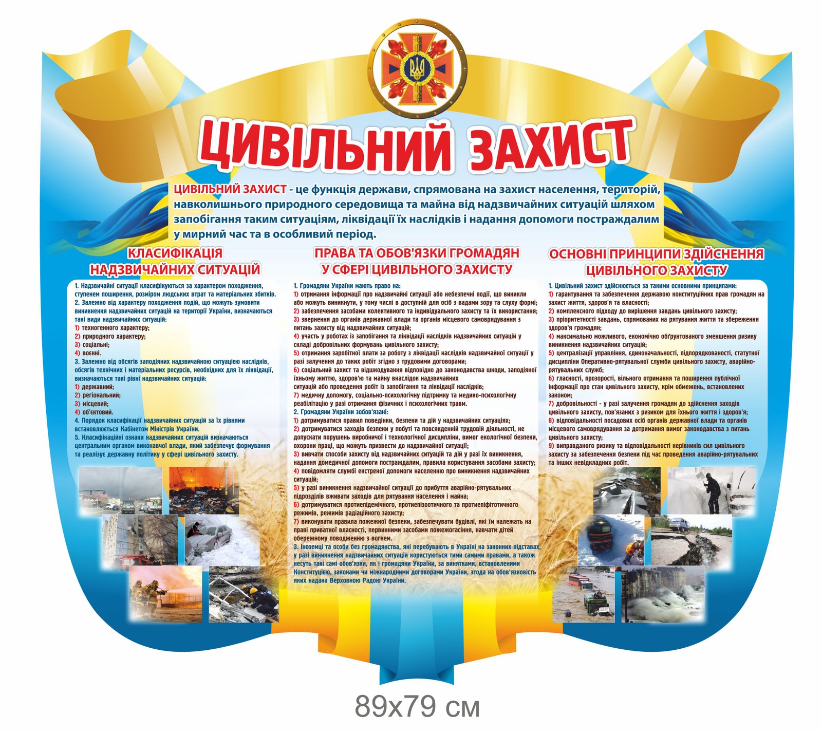 Стенди для класів безпеки