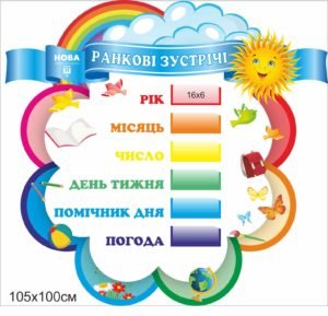 Стенд “Ранкові зустрічі НУШ”