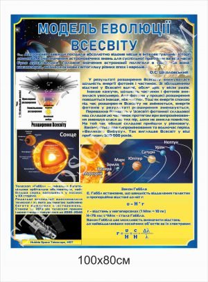 Стенд “Модель еволюції Всесвіту”