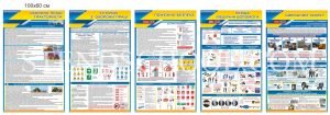 Комплект стендів в кабінет безпеки на підприємтсві