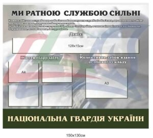 Інформаційний стенд для НГУ