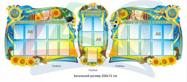 Стенди “Педагогічний колектив та адміністрація”