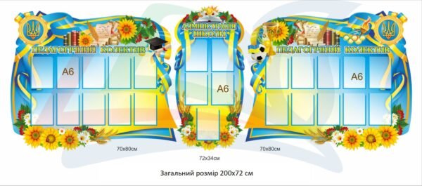 Стенди “Педагогічний колектив та адміністрація школи”