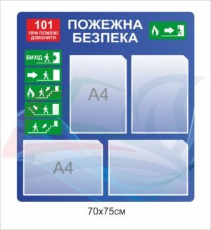 Стенд “Протипожежна безпека”