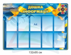 Дошка інформації для військових