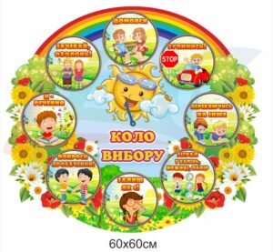 Стенд НУШ “Коло вибору”