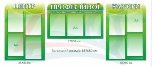 Стенди для цетнру професійної кар’єри