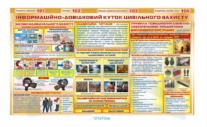 Інформаційно-довідковий куточок цивільного захисту