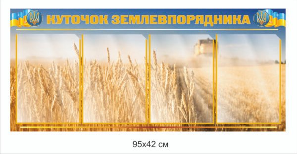Інформаційний куточок землевпорядника