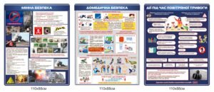 Стенди у шкільний кабінет безпеки