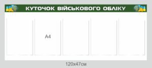 Куточок військового обліку