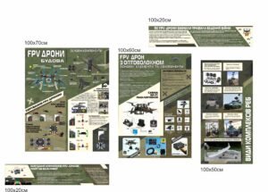 Комплекс стендів “Сучасні безпілотні технології”
