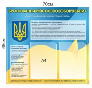 Куточок бронювання військовозобов’язаних